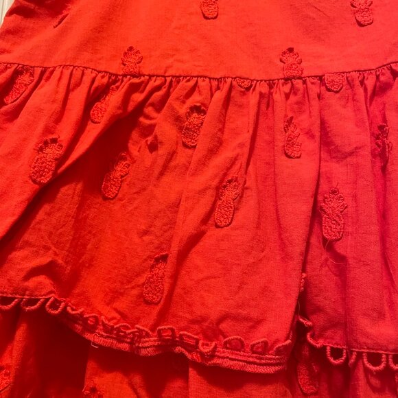 Farm Rio red miniskirt - Picture 2 of 4